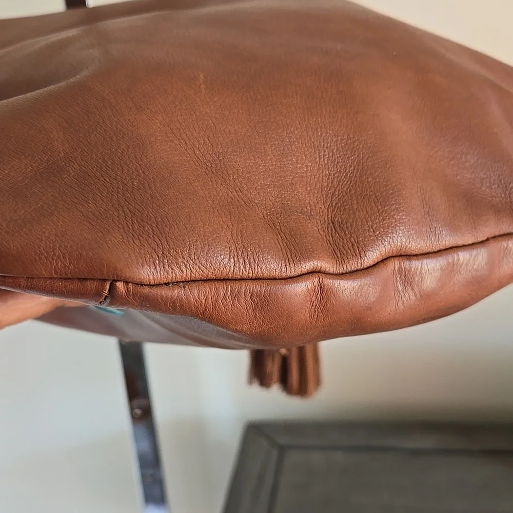 Lucky Brand Leather Hobo Bag